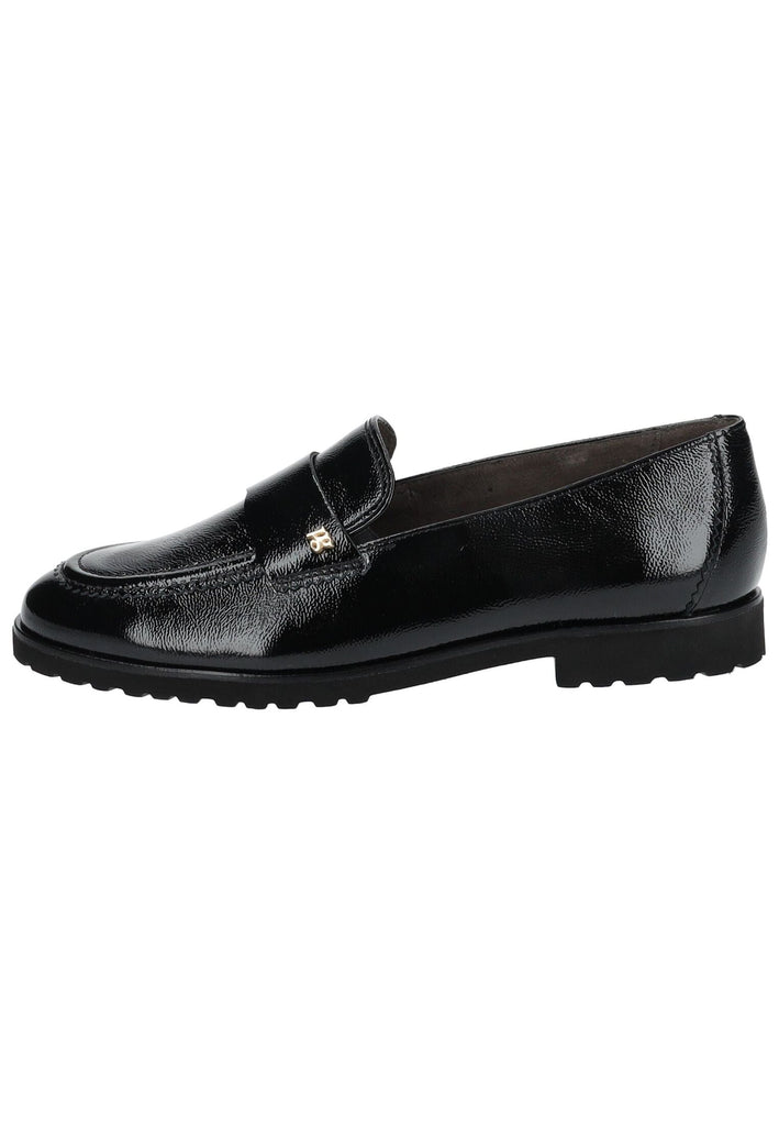 Paul Green Slipper Leder Schwarz Lack - surf4shoes