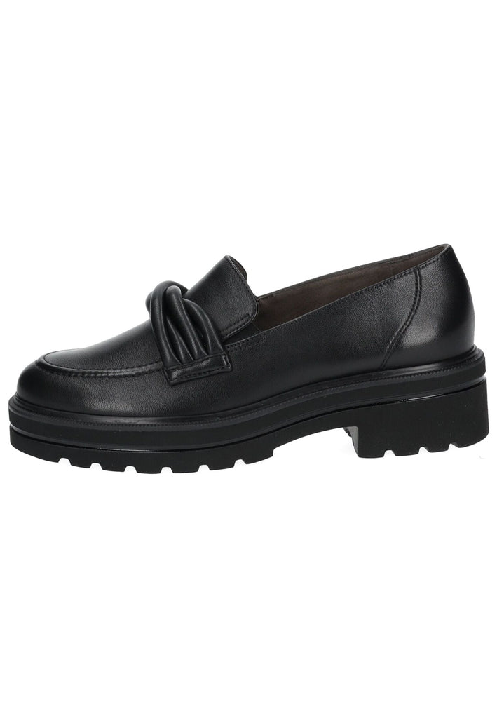 Paul Green Slipper Glattleder Schwarz - surf4shoes