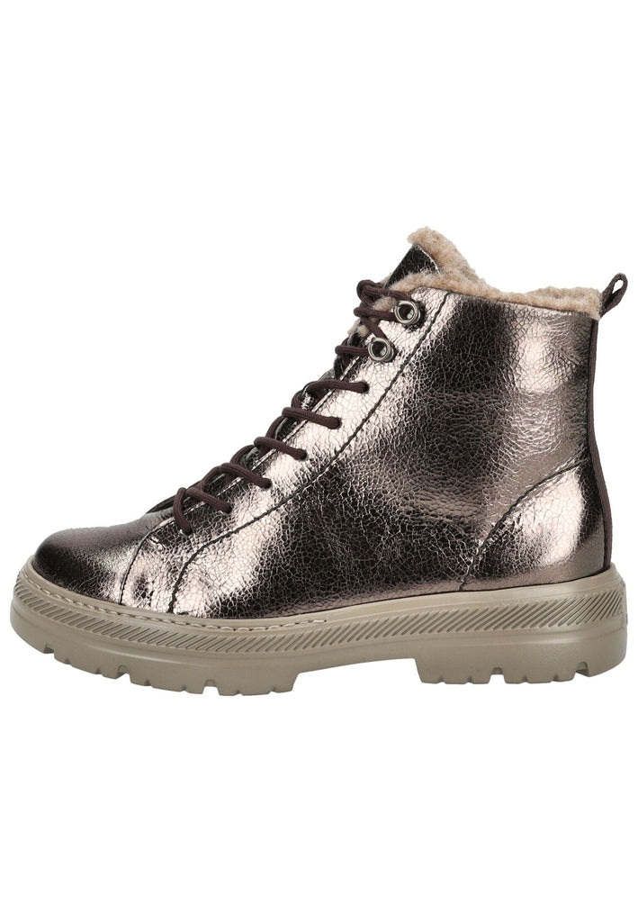 Paul Green Stiefelette Leder Erde Warmfutter - surf4shoes
