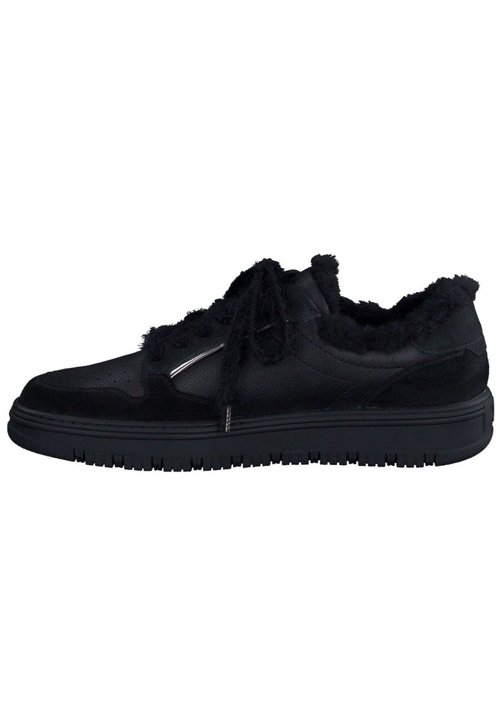 Paul Green Sneaker Leder Schwarz/Schwarz - surf4shoes
