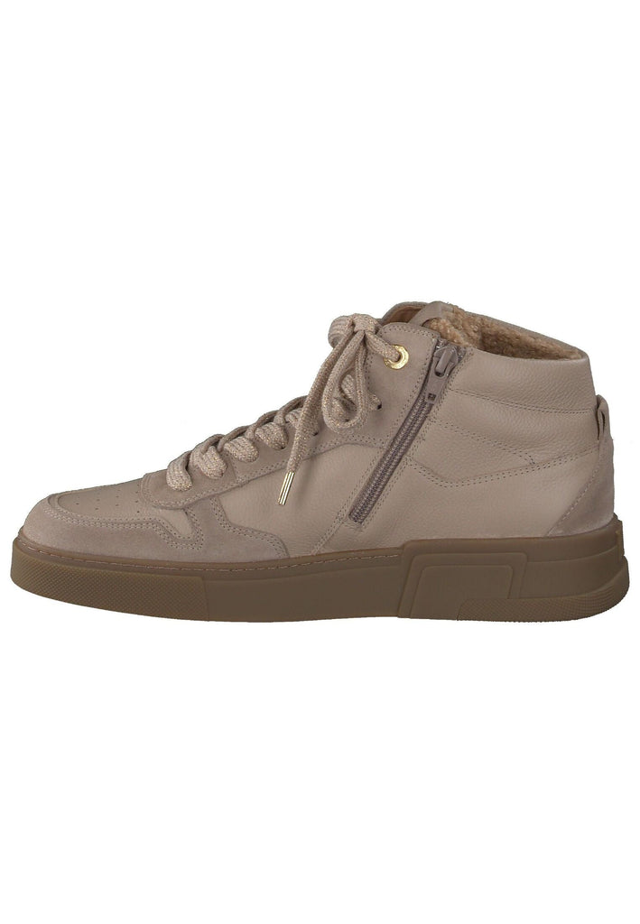 Paul Green Sneaker Leder Hellbraun - surf4shoes