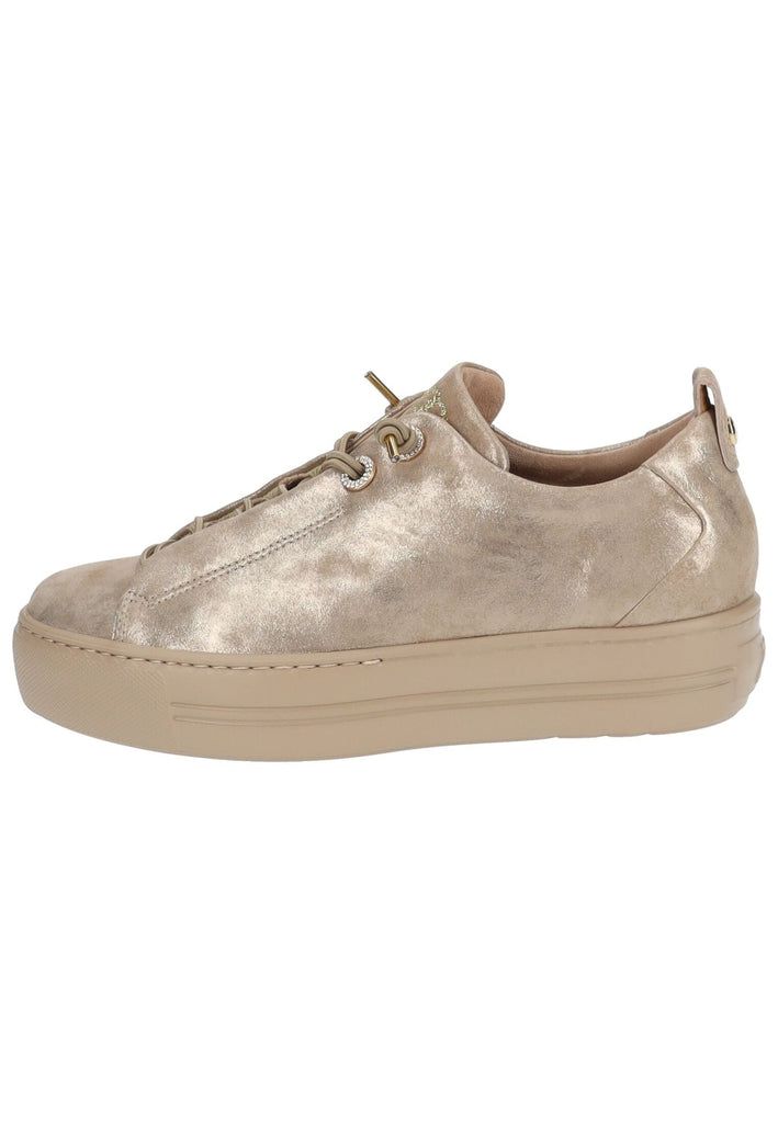 Paul Green Sneaker Leder Champagne - surf4shoes