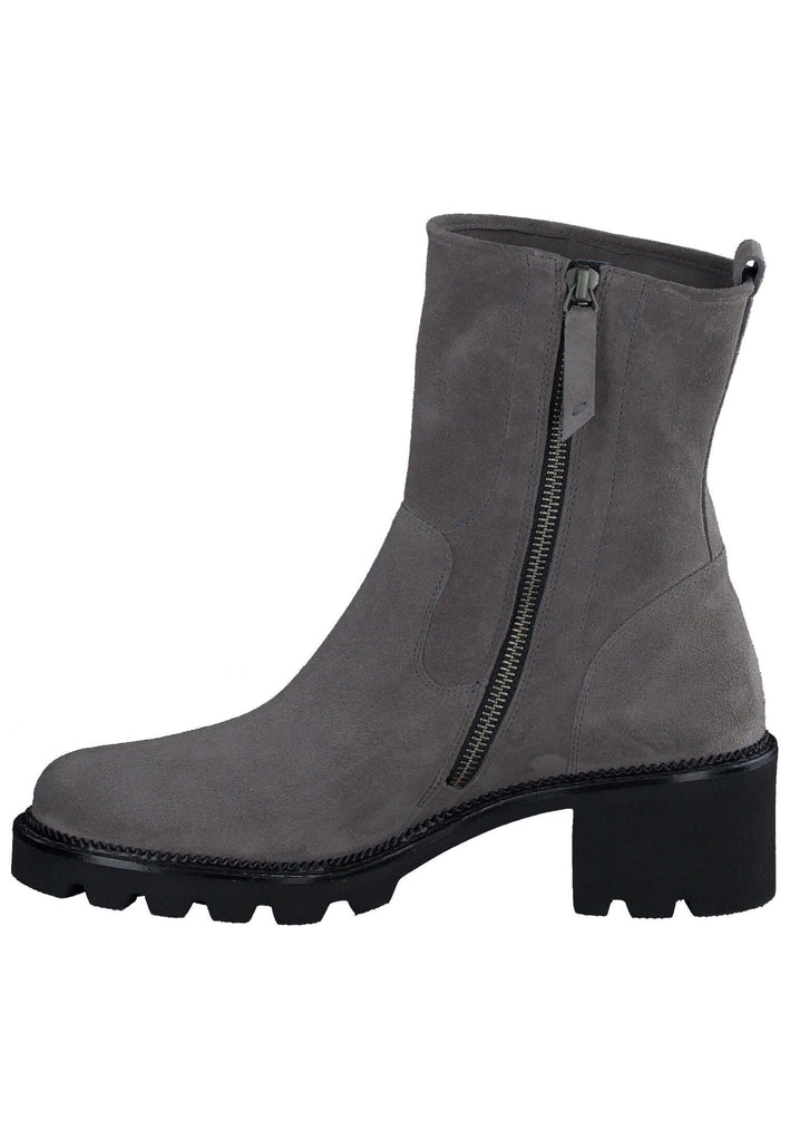 Paul Green Stiefelette Veloursleder Titan - surf4shoes