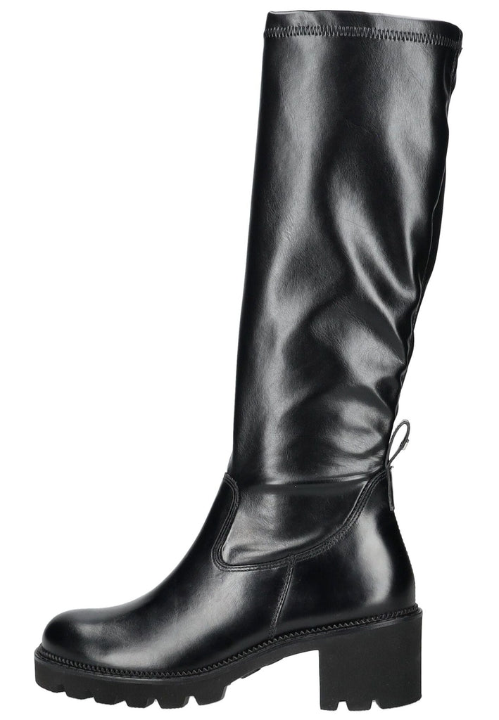 Paul Green Stiefel Leder/Textil Schwarz - surf4shoes
