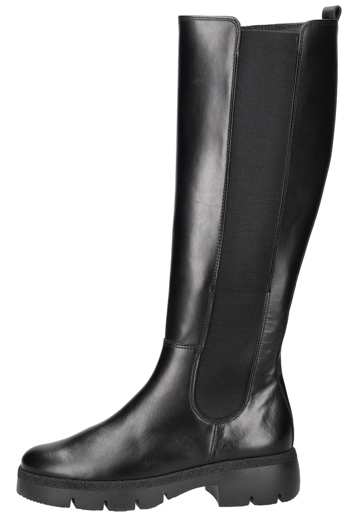 Paul Green Stiefel Leder/Textil Schwarz - surf4shoes