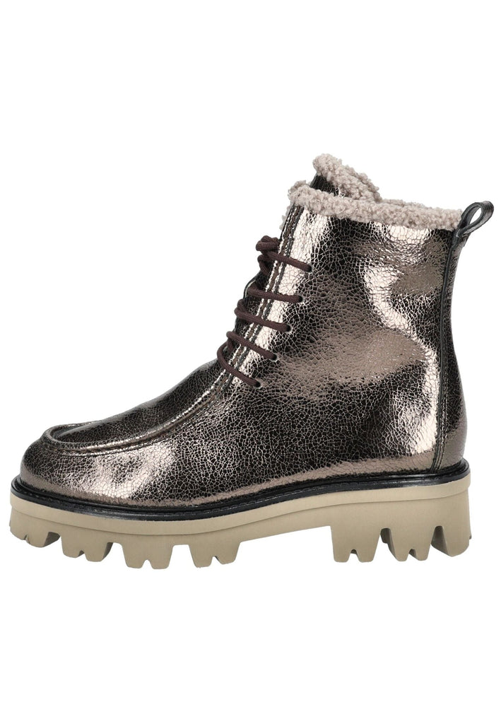 Paul Green Stiefelette Leder Erde Warmfutter - surf4shoes