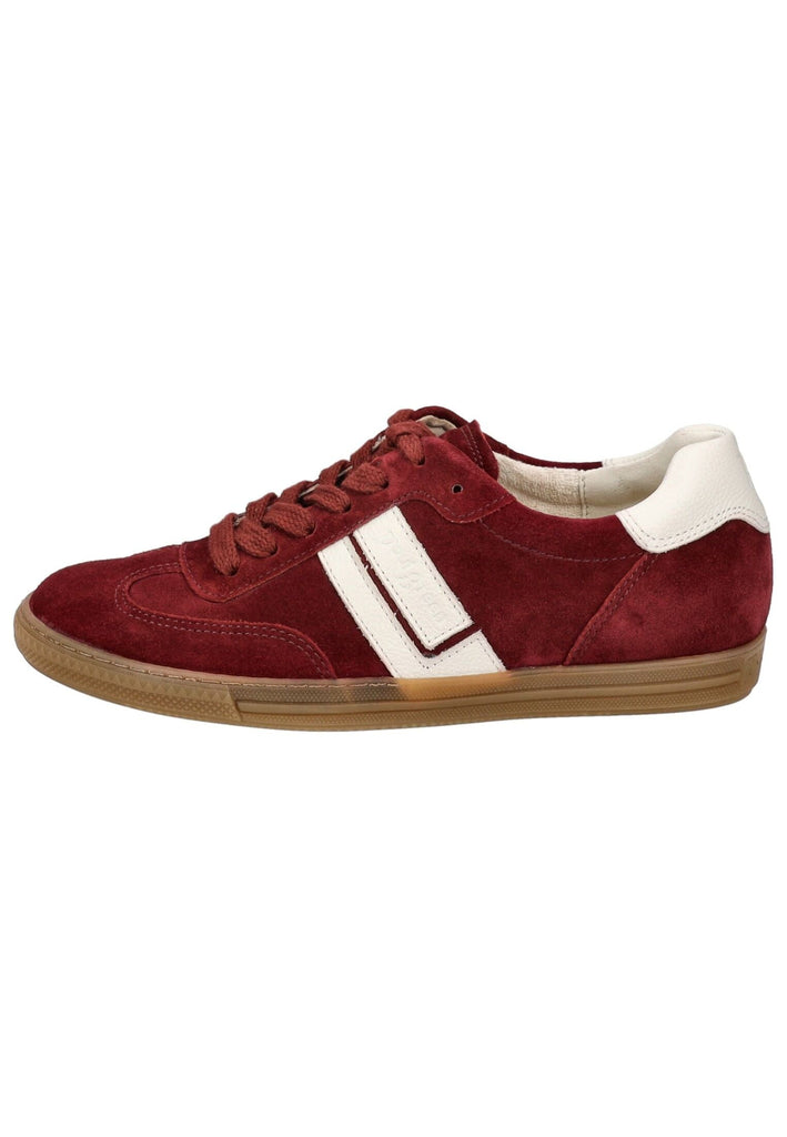 Paul Green Sneaker Leder Rot/Weiß - surf4shoes