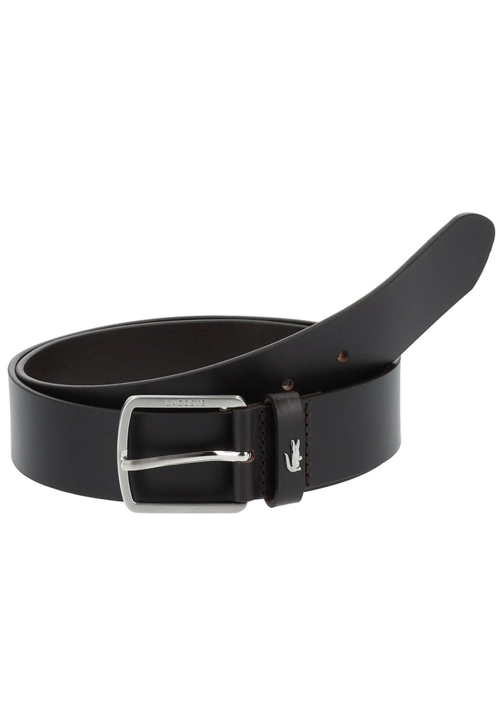 Lacoste Gürtel Leder Braun - surf4shoes