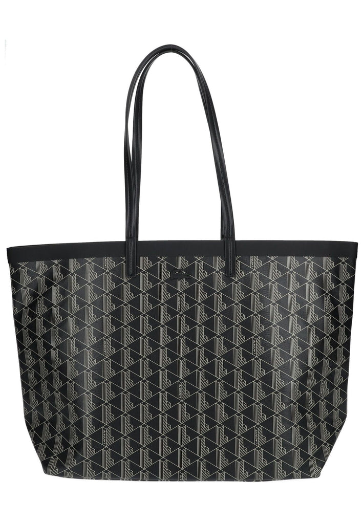 Lacoste Taschen Textil Schwarz/Beige - surf4shoes