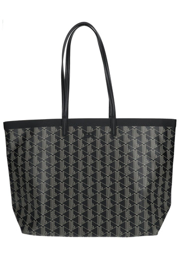 Lacoste Taschen Textil Schwarz/Beige - surf4shoes