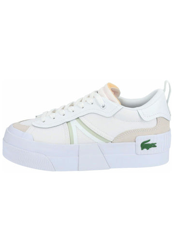 Lacoste Sneaker Leder/Textil Weiß - surf4shoes