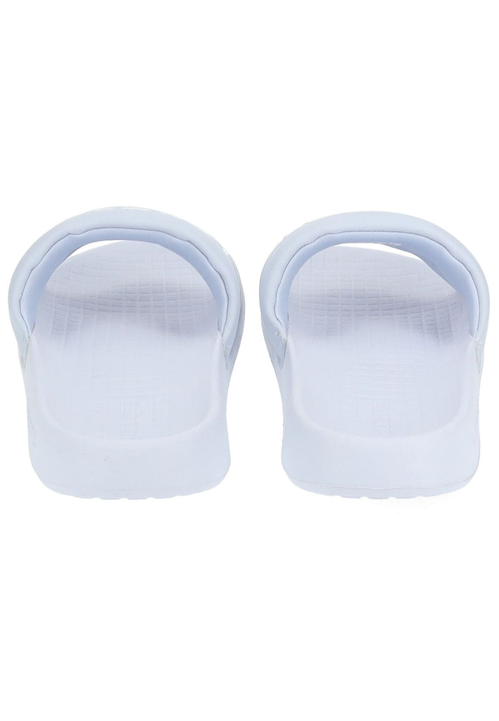 Lacoste Pantoletten Lederimitat Hellblau - surf4shoes