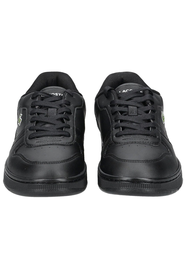 Lacoste Sneaker Lederimitat/Textil Schwarz/Schwarz - surf4shoes