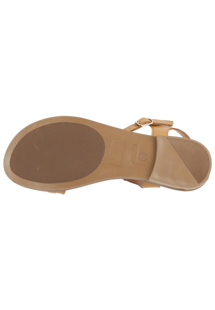 Scapa Sandalen Leder Camel - surf4shoes