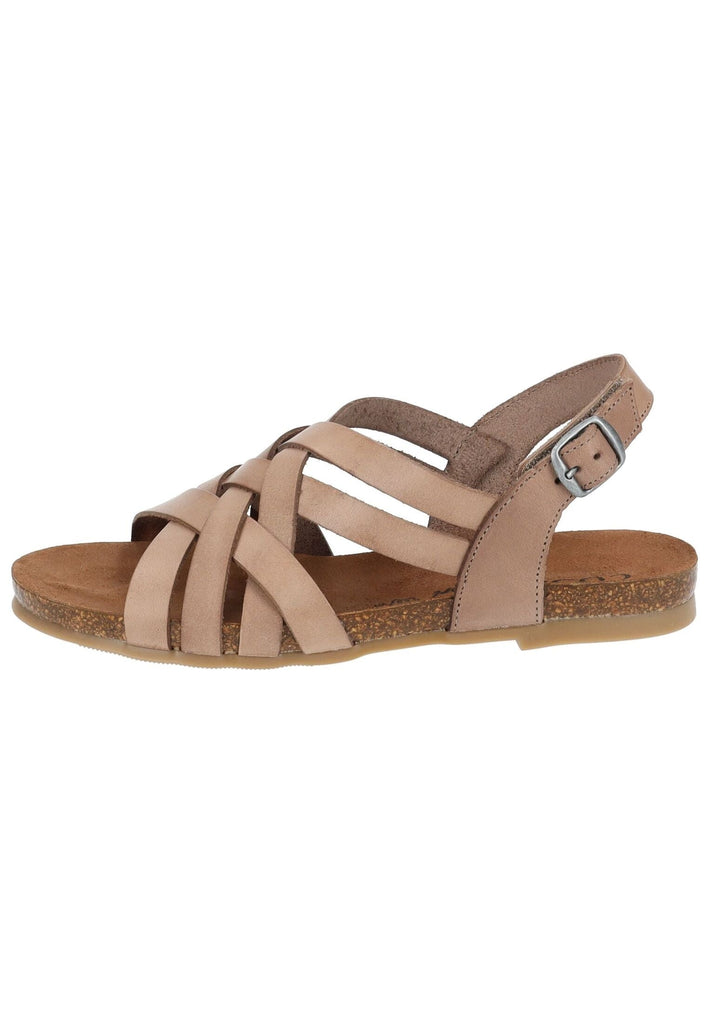 Cosmos Comfort Sandalen Leder Taupe - surf4shoes