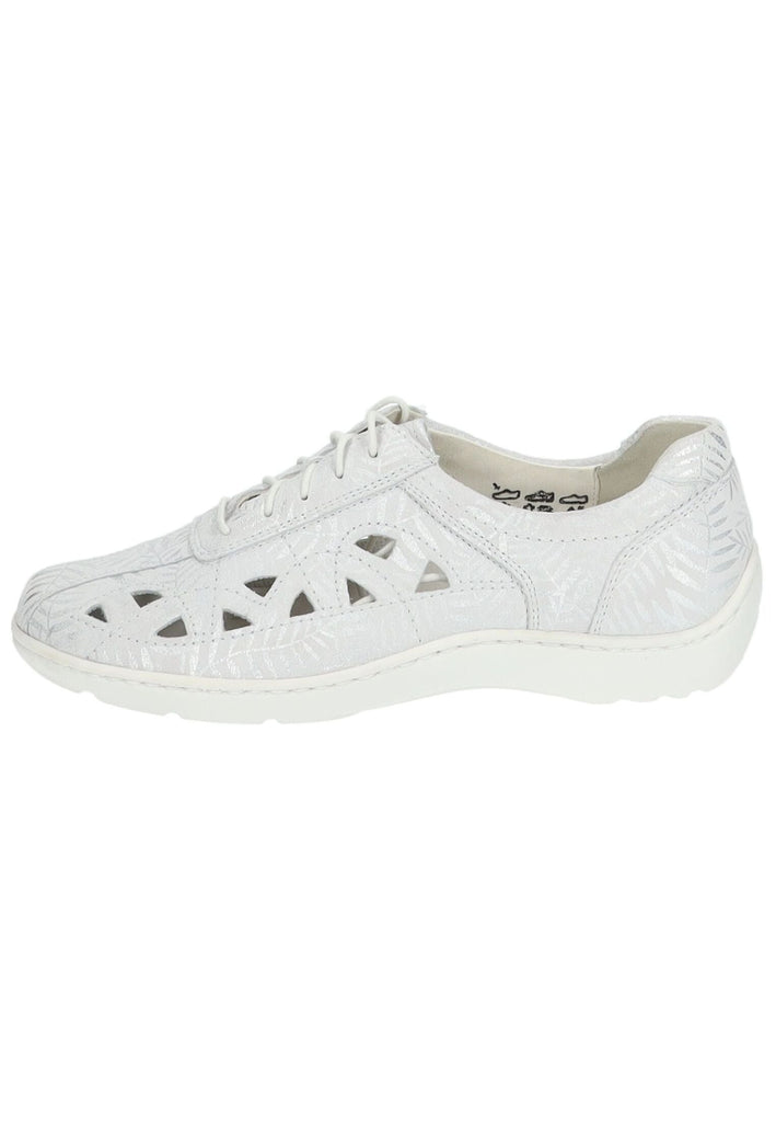 Waldläufer Halbschuhe Leder Weiß - surf4shoes