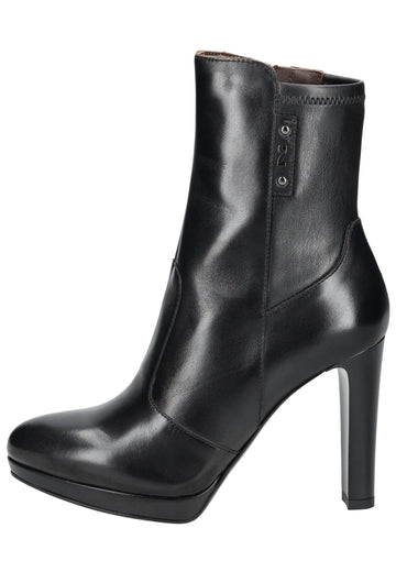 Nero Giardini Stiefelette Leder/Textil Schwarz - surf4shoes
