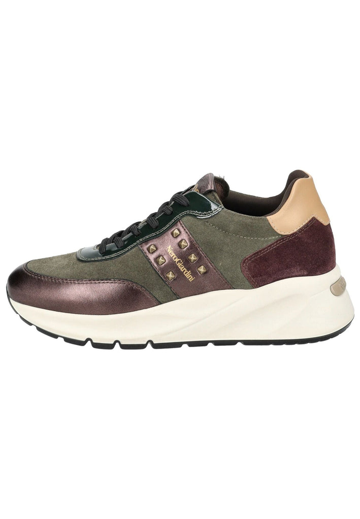Nero Giardini Sneaker Leder/Textil Bordeaux - surf4shoes