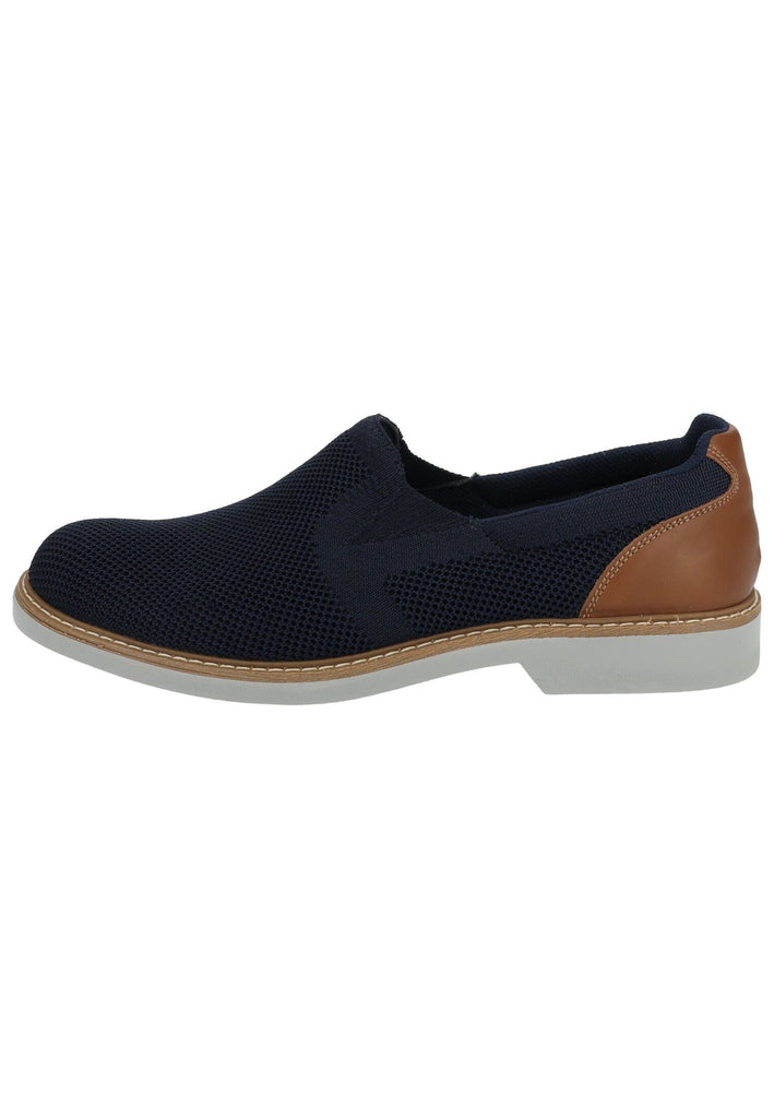 IMAC Slipper Lederimitat Blau/Braun - surf4shoes