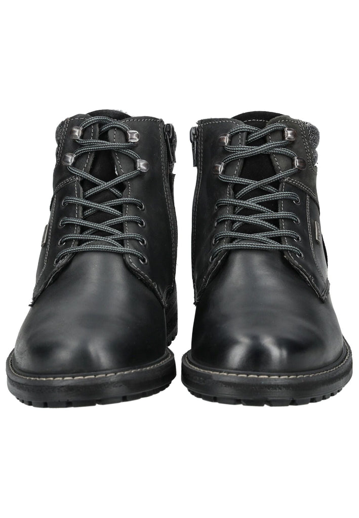 IMAC Stiefelette Nubukleder Schwarz Warmfutter - surf4shoes