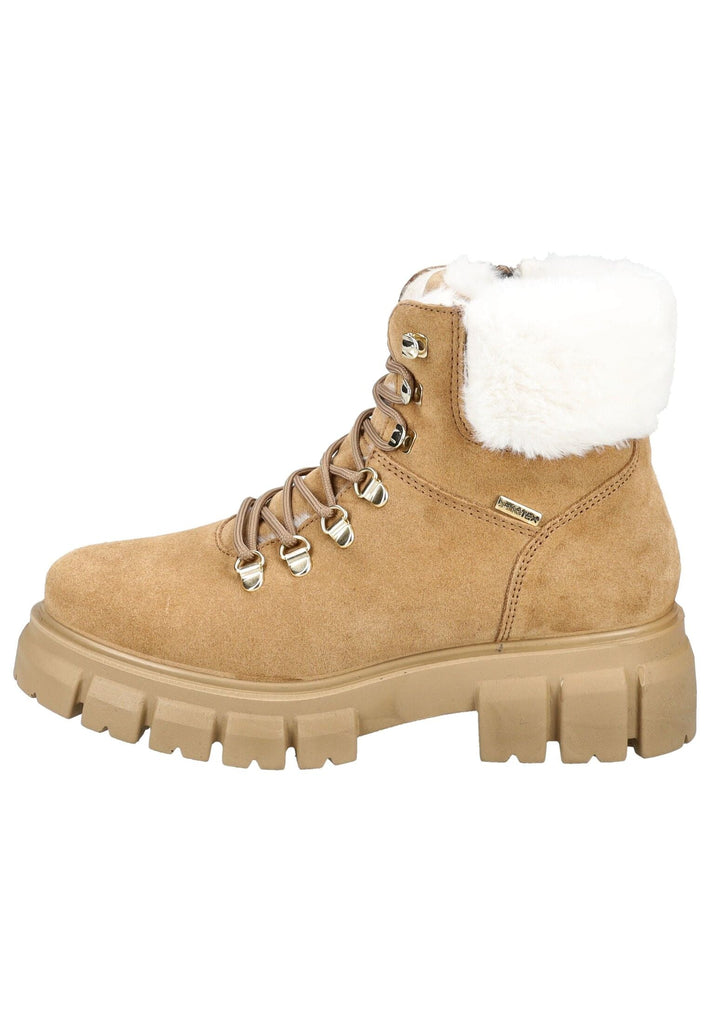 IMAC Stiefelette Veloursleder Caramel Warmfutter - surf4shoes