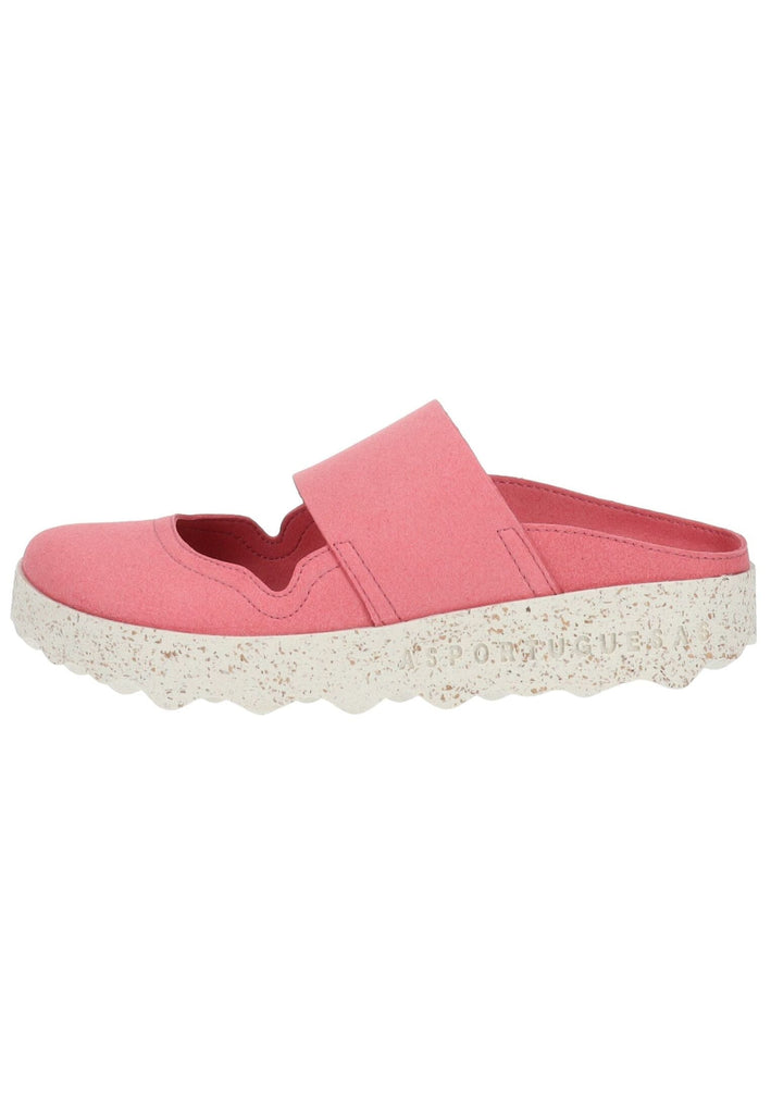 ASPORTUGUESAS Pantoletten Leder Rose - surf4shoes