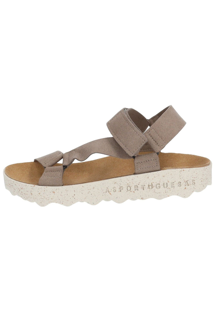 ASPORTUGUESAS Sandalen Leder Taupe - surf4shoes