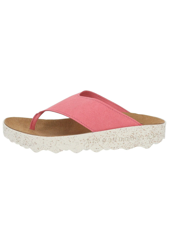 ASPORTUGUESAS Pantoletten Leder Rose - surf4shoes