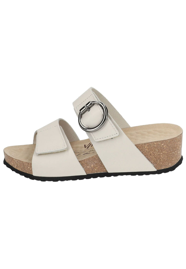 Vital Pantoletten Leder Sand - surf4shoes