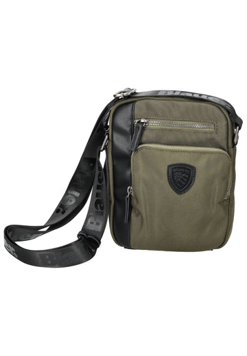 Blauer Taschen Lederimitat/Textil Military - surf4shoes