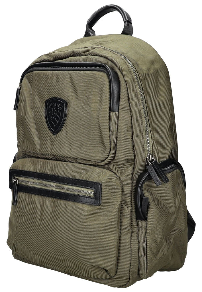 Blauer Taschen Lederimitat/Textil Military - surf4shoes