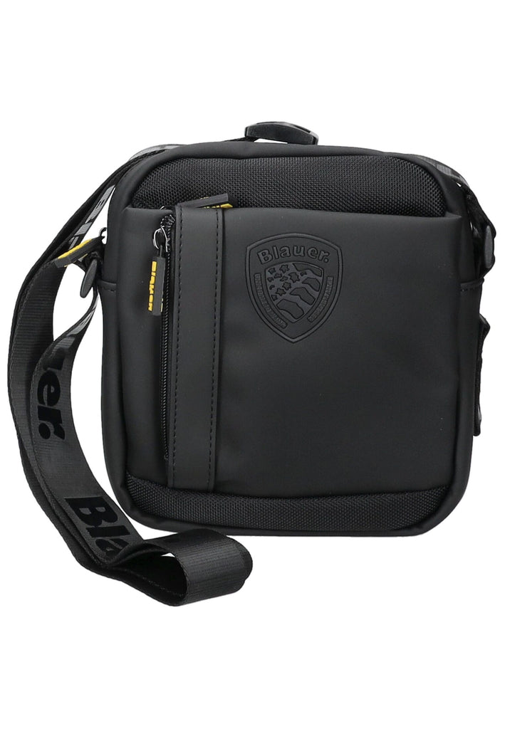 Blauer Taschen Lederimitat/Nylon Schwarz - surf4shoes