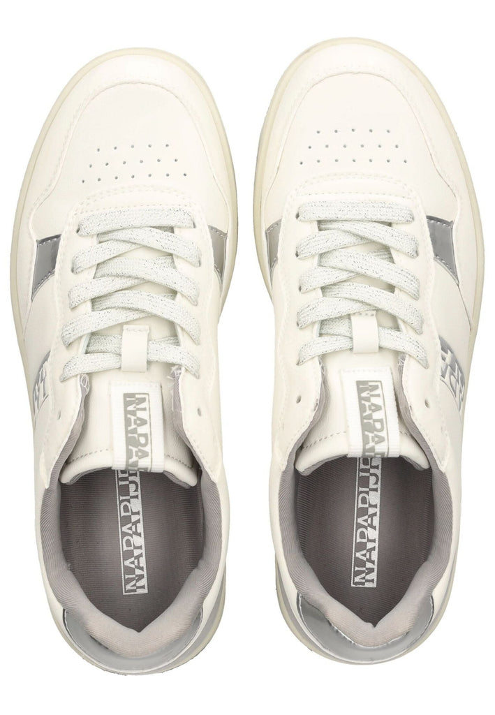 Napapijri Sneaker Lederimitat/Textil Weiß - surf4shoes
