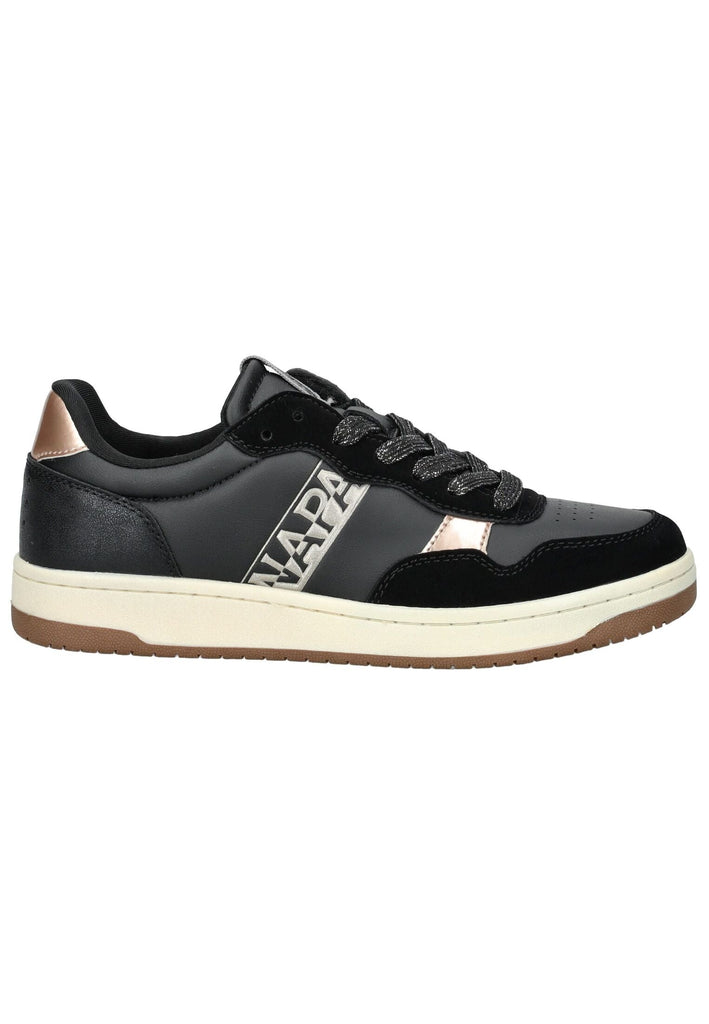 Napapijri Sneaker Lederimitat/Textil Schwarz - surf4shoes