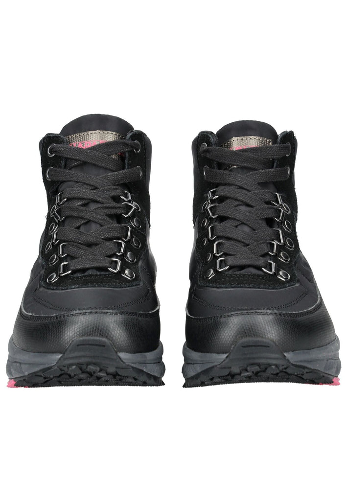 Napapijri Stiefelette Veloursleder/Textil Schwarz Warmfutter - surf4shoes