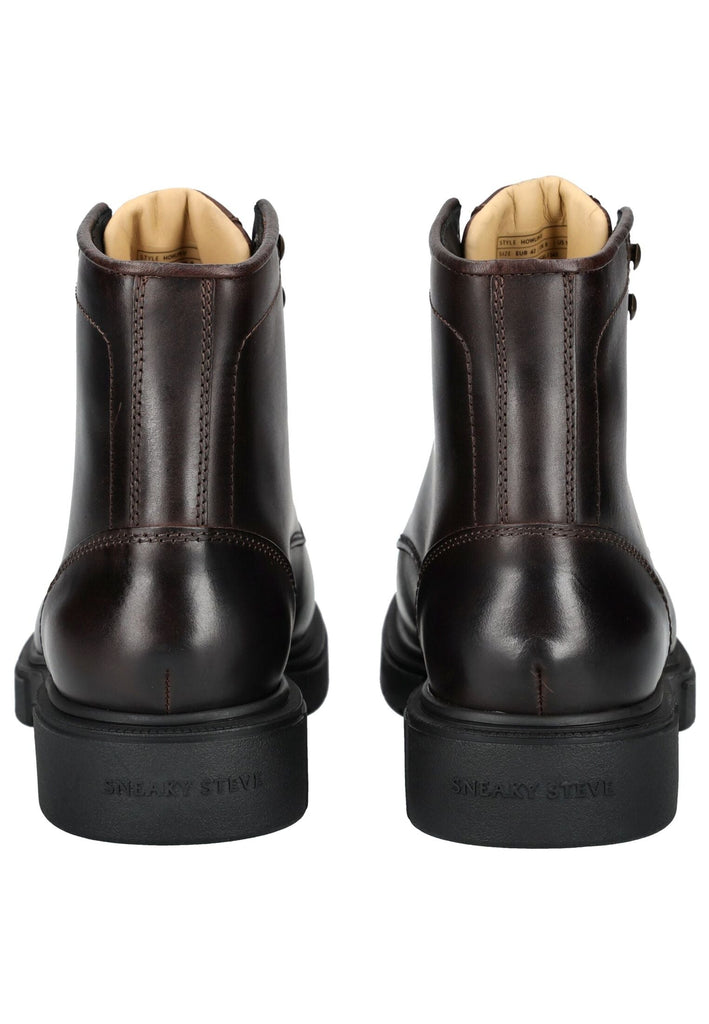 Sneaky Steve Stiefelette Leder Braun - surf4shoes