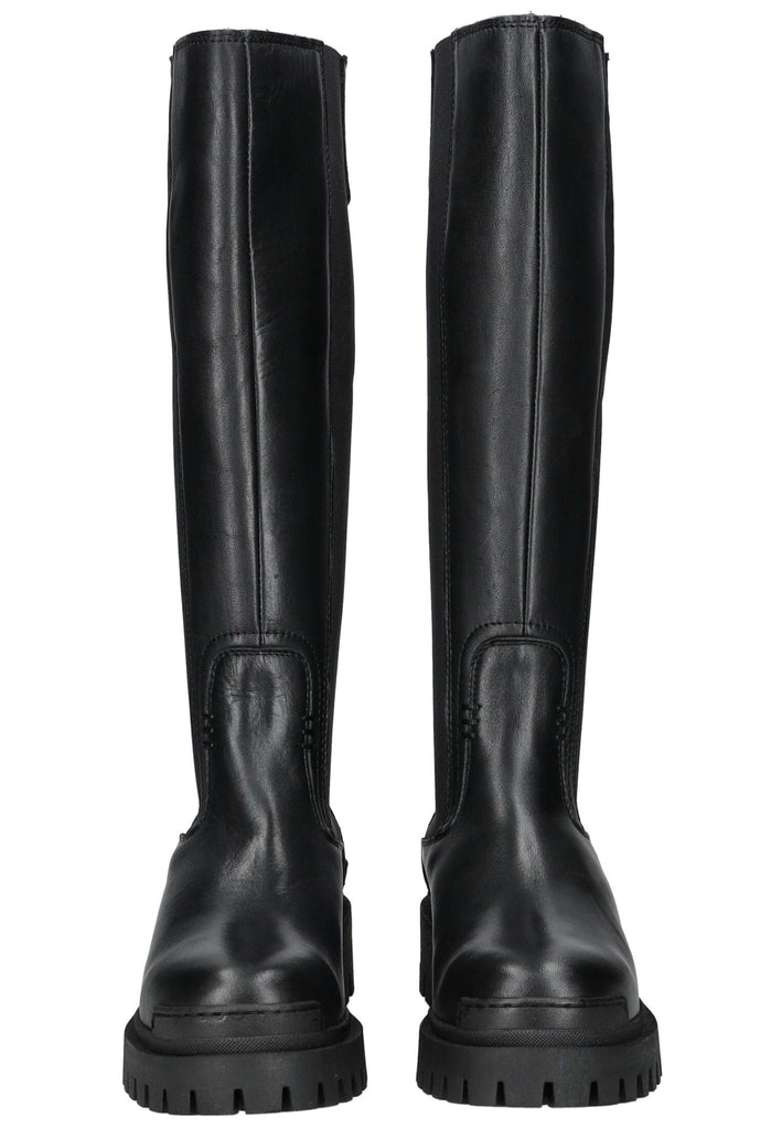 Pavement Stiefel Leder/Textil Schwarz - surf4shoes