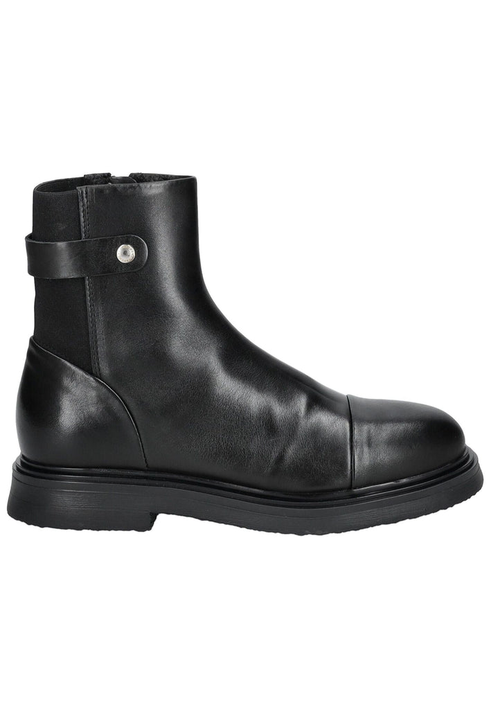 Pavement Stiefelette Leder Schwarz - surf4shoes