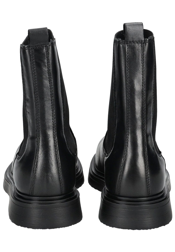 Pavement Stiefelette Leder/Textil Schwarz - surf4shoes