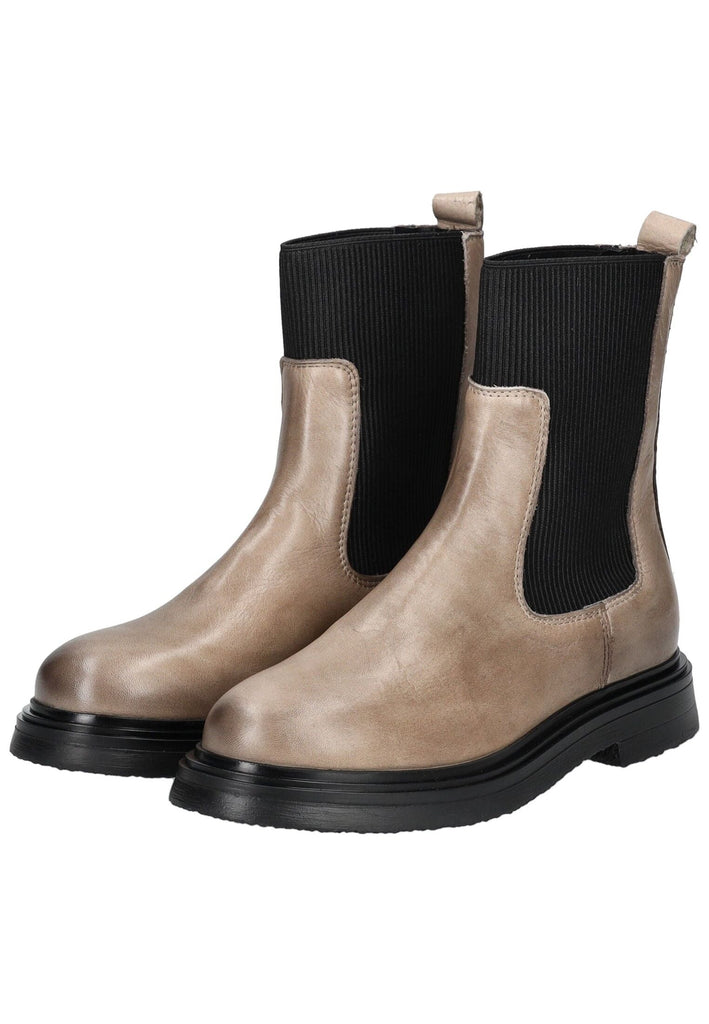 Pavement Stiefelette Leder/Textil Taupe - surf4shoes