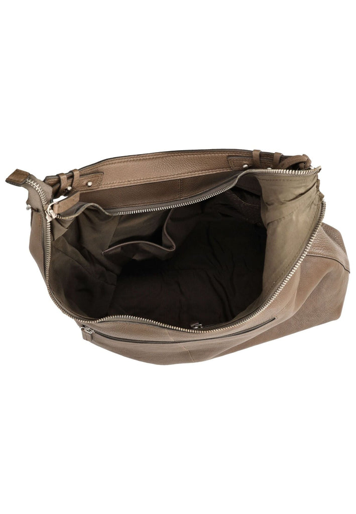 BURKELY Taschen Glattleder Taupe - surf4shoes