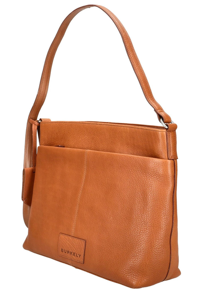 BURKELY Taschen Glattleder Cognac - surf4shoes