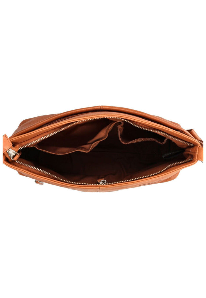 BURKELY Taschen Glattleder Cognac - surf4shoes