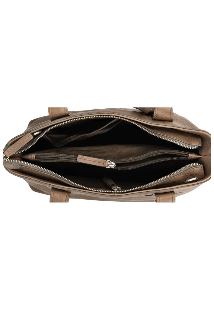 BURKELY Taschen Glattleder Taupe - surf4shoes