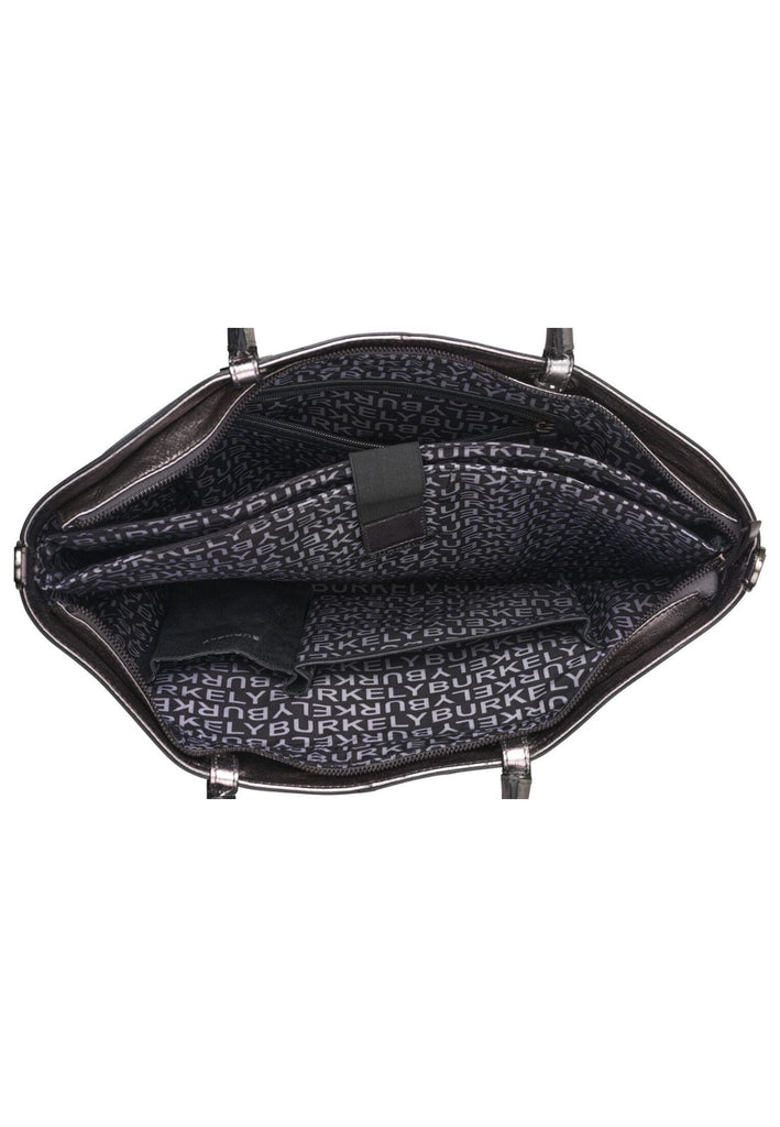 BURKELY Taschen Leder Silber - surf4shoes