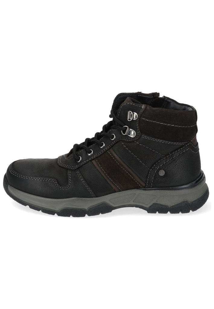 Hush Puppies Stiefelette Leder Schwarz Warmfutter - surf4shoes