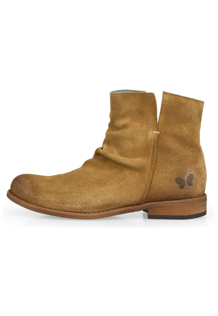 FELMINI Stiefelette Veloursleder Stone - surf4shoes