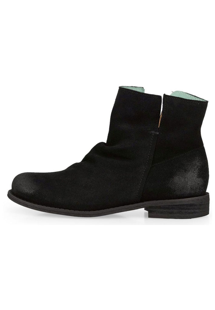 FELMINI Stiefelette Veloursleder Schwarz - surf4shoes
