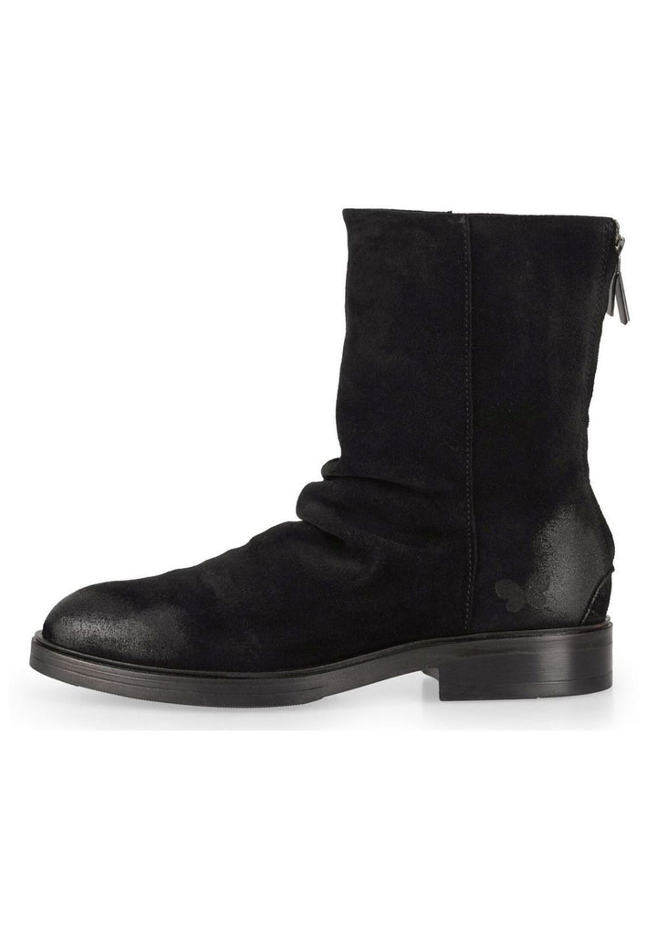 FELMINI Stiefelette Veloursleder Schwarz - surf4shoes