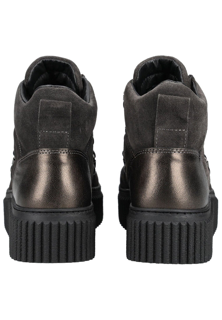 Marc O Polo Stiefelette Veloursleder Graphite - surf4shoes